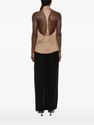 Tom Ford Patterned Halterneck Top In Multi