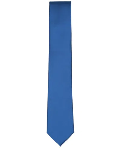 Alfani Men's Solid Texture Slim Tie, Created For Macy's In Pattern