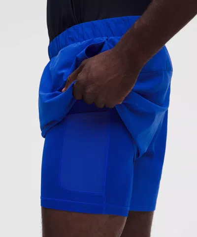 Lululemon Mile Maker Ripstop Lined Short 6"