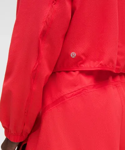 Lululemon Textured Mesh Running Jacket