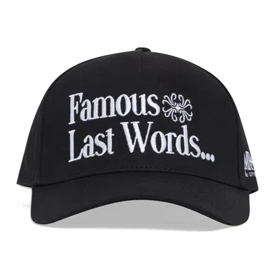Midnight Rodeo Black Famous Last Words Hat