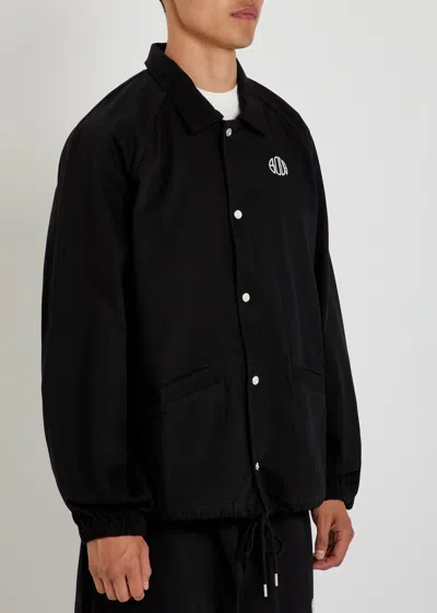 Bode Logo-embroidered Cotton-twill Track Jacket In Multi