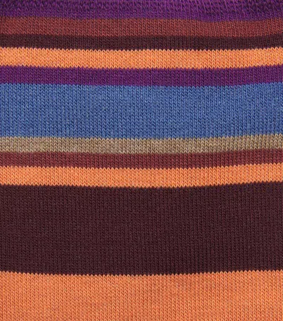 Paul Smith Stripe Socks In Multi