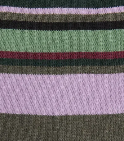 Paul Smith Stripe Socks In Multi