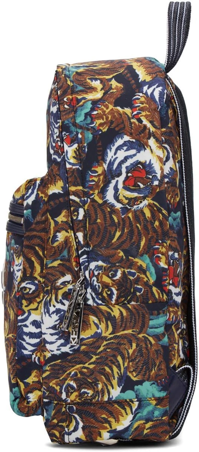 Shop Kenzo Multicolor Flying Tigers Backpack