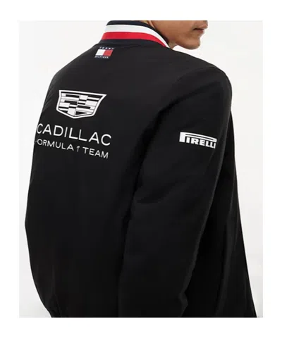 Tommy Hilfiger Tommy X Cadillac F1 Team Replica Bomber In Black