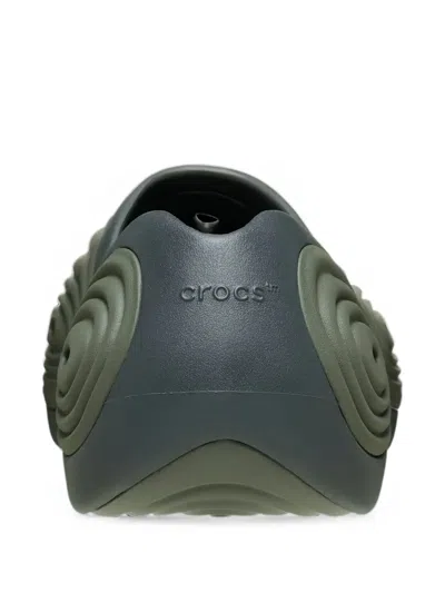 Crocs Ripple Perforated Clogs In Gray