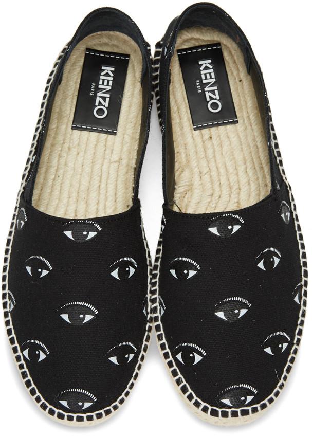 kenzo eye espadrilles