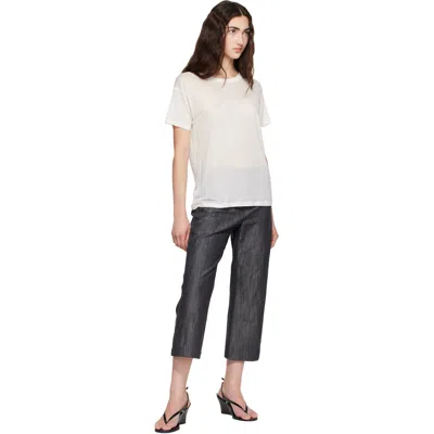 Baserange White Loose T-shirt In White