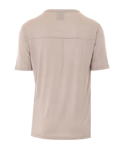 Thom Krom Crew-neck Elasticated T-shirt In Pink