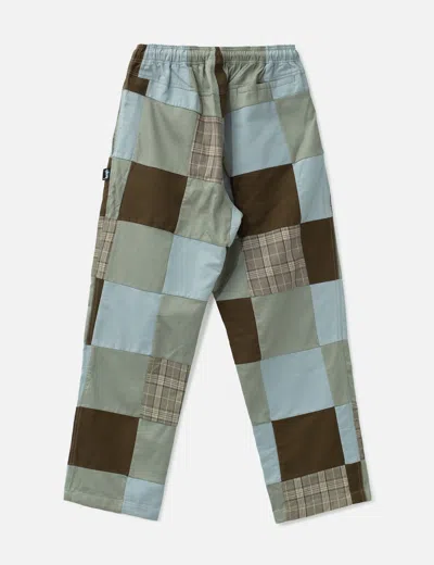 Stussy Patchwork Beach Pant In Multi