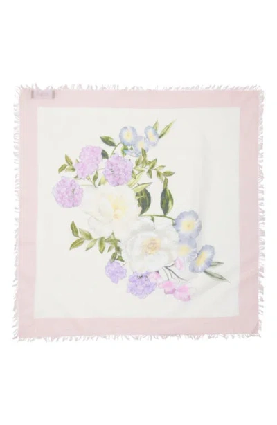 Bcbgeneration Floral Cotton Square Scarf In Pattern