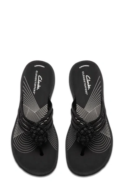 Clarks Breeze Gem Sandal In Black