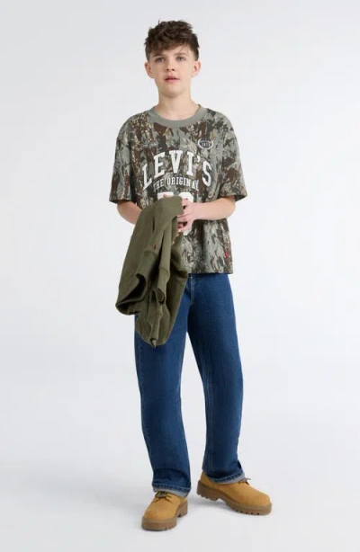 Levi's Kids' Tree Camo T-shirt In Multi