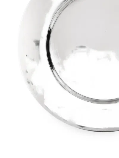 Alessi Polished Round Charger Plate In Silver
