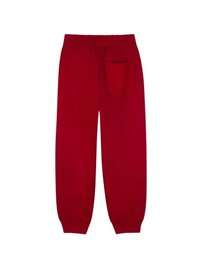 Givenchy Zip-pocket Joggers In Red