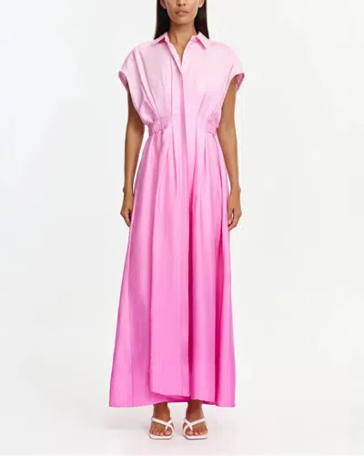 Acler Java Maxi Dress In Pink