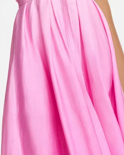 Acler Java Maxi Dress In Pink