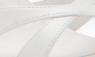 Mango Slide Sandal In White
