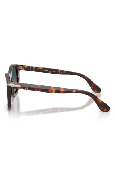 Persol 52mm Polarized Gradient Phantos Sunglasses In Brown