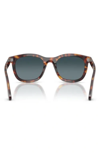 Persol 52mm Polarized Gradient Phantos Sunglasses In Brown