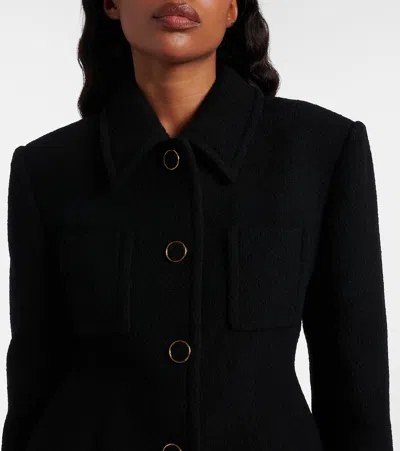 Chloé Wool-blend Jacket In Black