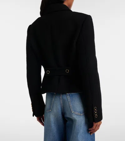 Chloé Wool-blend Jacket In Black
