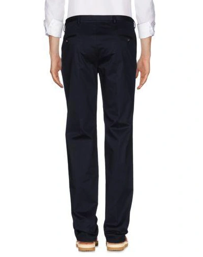 Shop Kenzo Casual Pants In Dark Blue