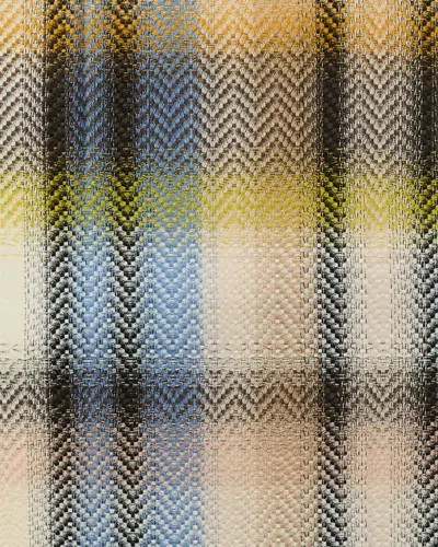 Missoni Check Wool-blend Plaid Throw In Multi