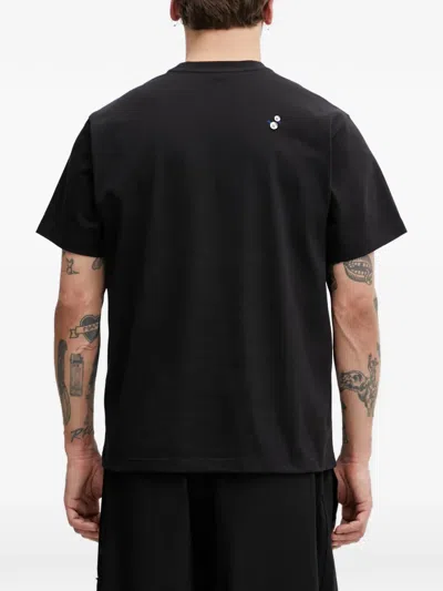 Ader Error Dimension Ball Graphic-print T-shirt In Black