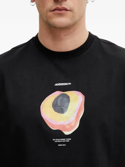 Ader Error Dimension Ball Graphic-print T-shirt In Black
