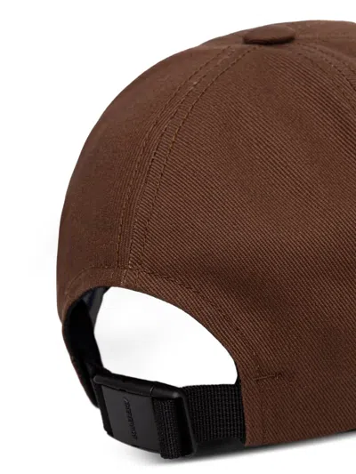 Ader Error Patch-detail Baseball Cap In Brown