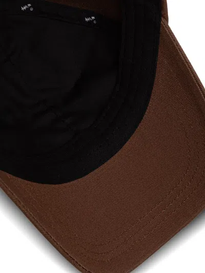 Ader Error Patch-detail Baseball Cap In Brown