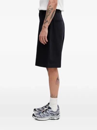 Ader Error Logo-patch Shorts In Black
