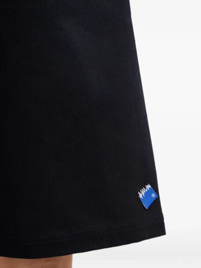 Ader Error Logo-patch Shorts In Black