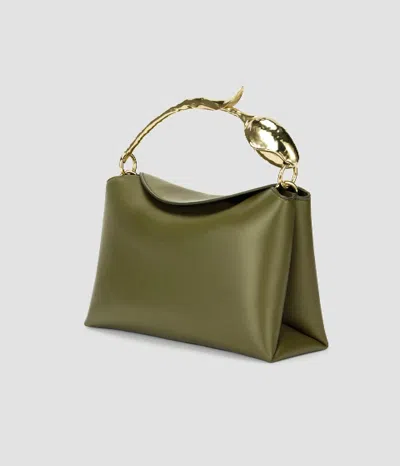 Erdem Medium Bloom Bag In Green