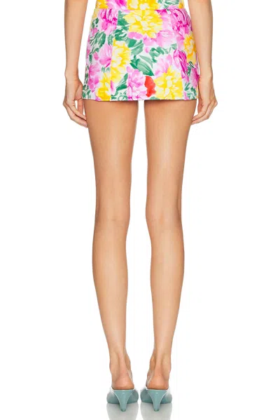 Chloé Mini Swim Skirt In Multi