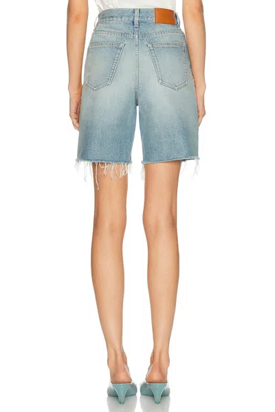 Chloé Denim Short In Blue