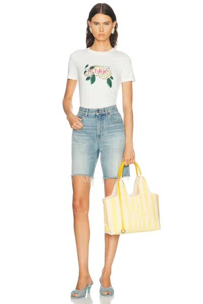 Chloé Denim Short In Blue