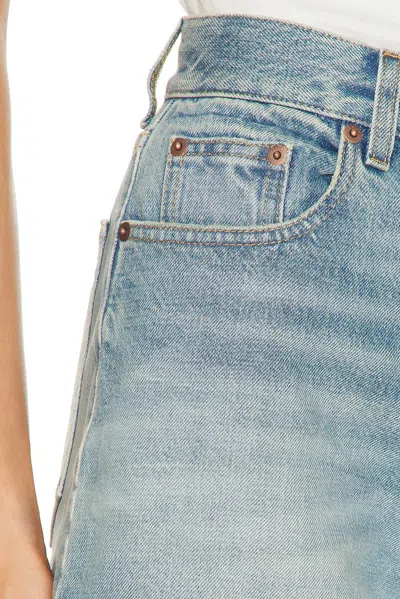 Chloé Denim Short In Blue