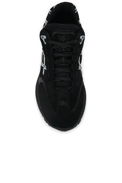 Burberry Eclipse Sneakers In Black