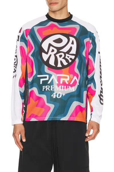 By Parra Mtb Competition Graphic-print Long-sleeve T-shirt In Multi
