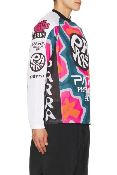 By Parra Mtb Competition Graphic-print Long-sleeve T-shirt In Multi