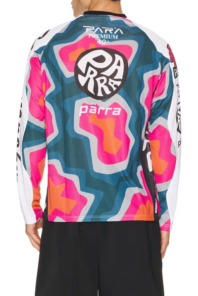 By Parra Mtb Competition Graphic-print Long-sleeve T-shirt In Multi