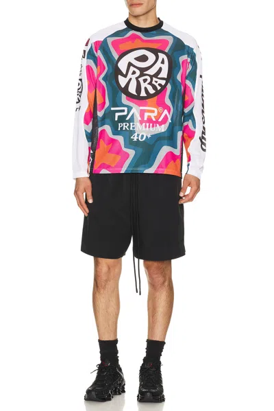 By Parra Mtb Competition Graphic-print Long-sleeve T-shirt In Multi