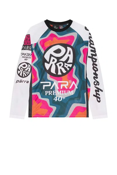 By Parra Mtb Competition Graphic-print Long-sleeve T-shirt In Multi