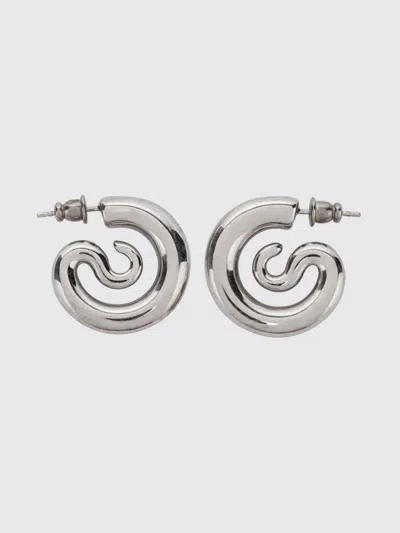 Panconesi Extra Small Serpent Earrings In Silver