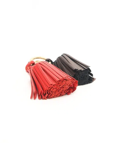 Loewe Tassel Keychain In Multi