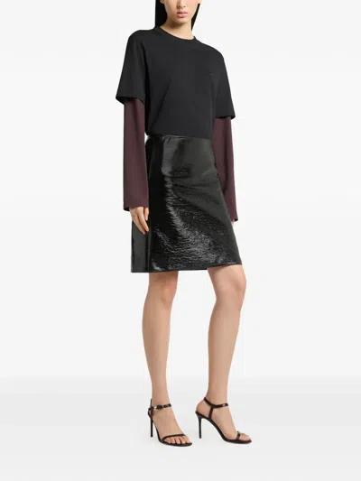 Courrèges Ac Double-sleeve T-shirt In Multi