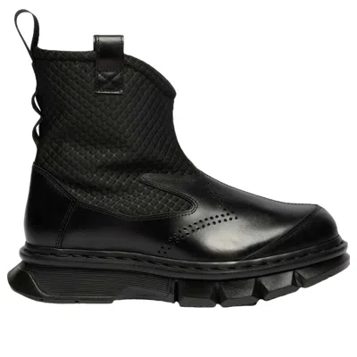 Dr. Martens Qubist Rigger Boots In Blue